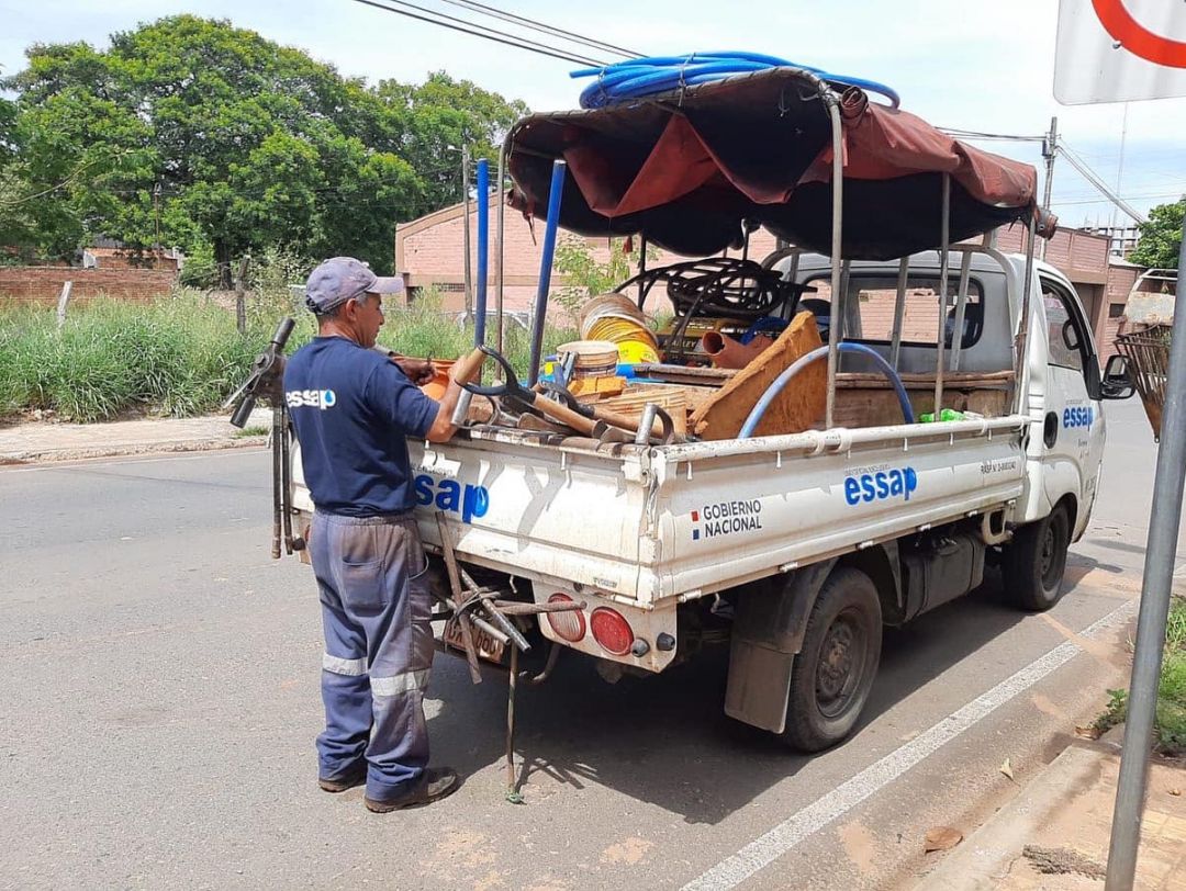 Essap anuncia falta de agua en todo PJC desde las 10 de la mañana
