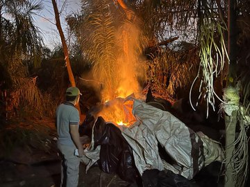 Senad allanó campamento de narco-topos en Cerro Corá