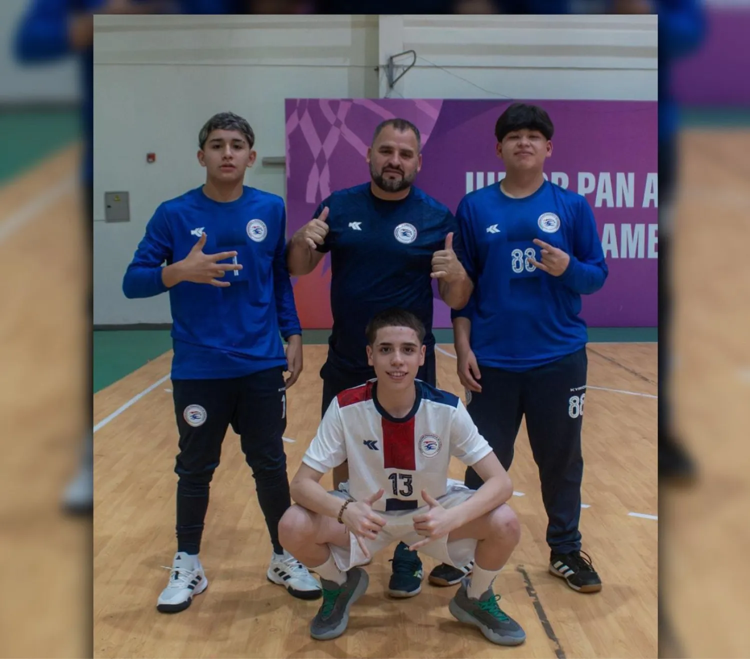 Pedrojuaninos se destacan en la selección Paraguaya de Handball U14