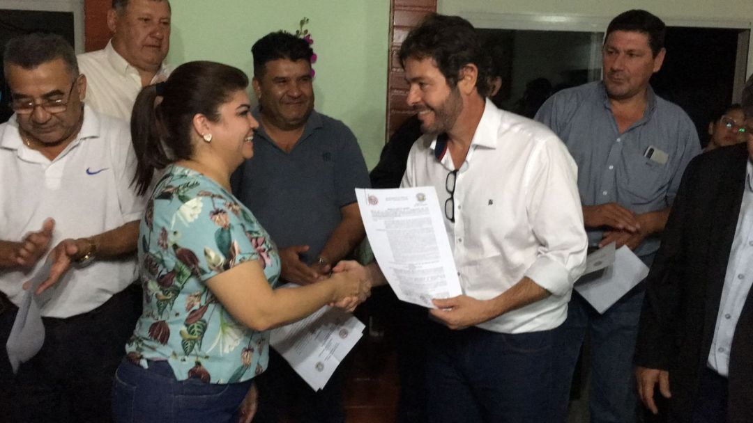 Roberto Abbate asume como nuevo gobernador de Amambay