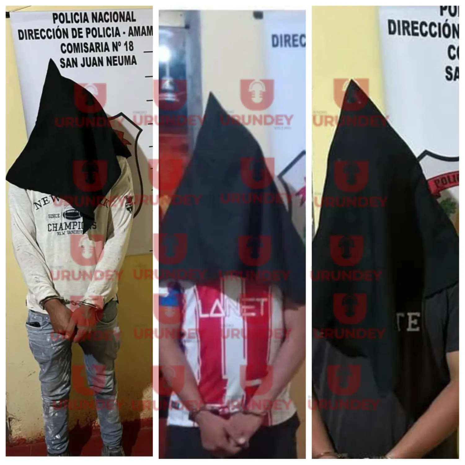 Jornada de controles en el barrio San Juan Neuman de PJC deja tres motociclistas demorados