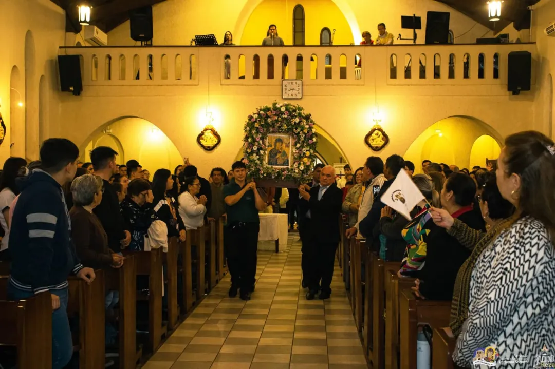 Pedro Juan Caballero vive su tercer día de novenario en honor a Nuestra Señora del Perpetuo Socorro