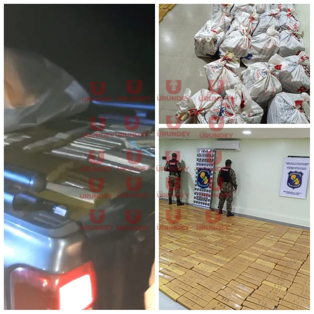 Incautan dos camionetas tras persecución en PJC, una de ellas repleta de marihuana
