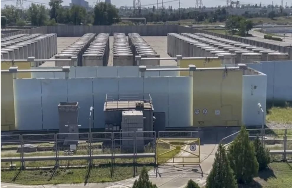 Incendio provoca desconexión total de Zaporiyia de la red eléctrica