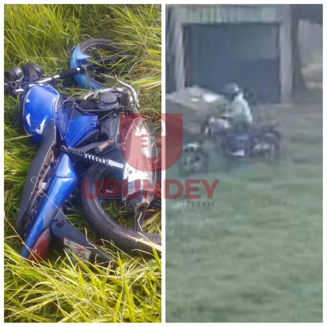Policía incauta motocicleta abandonada tras persecución en Pedro Juan Caballero