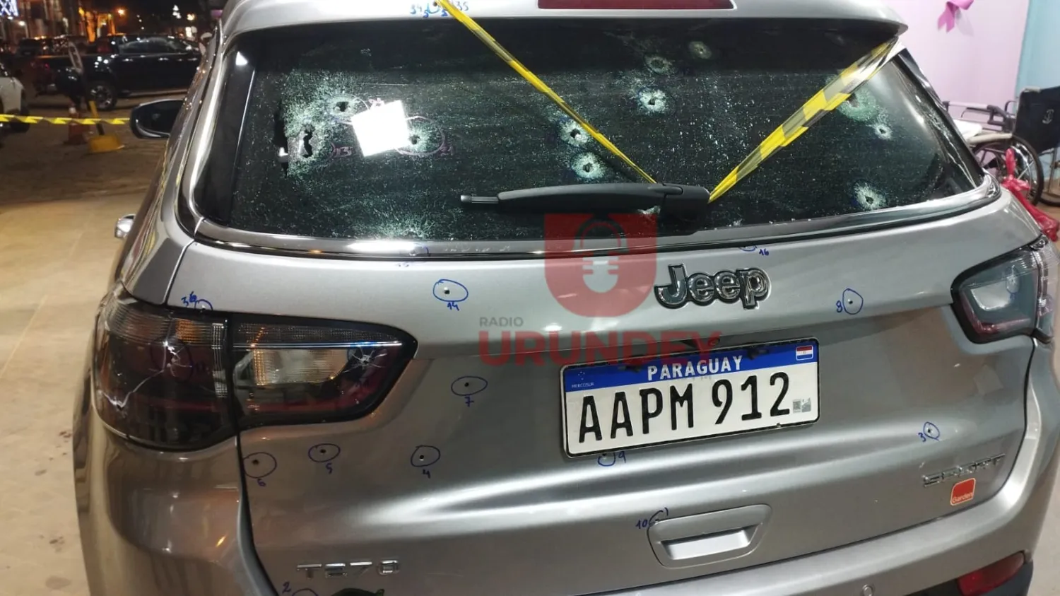 PJC: Camioneta de uno de los tres heridos en balacera acusó cerca de 40 balazos