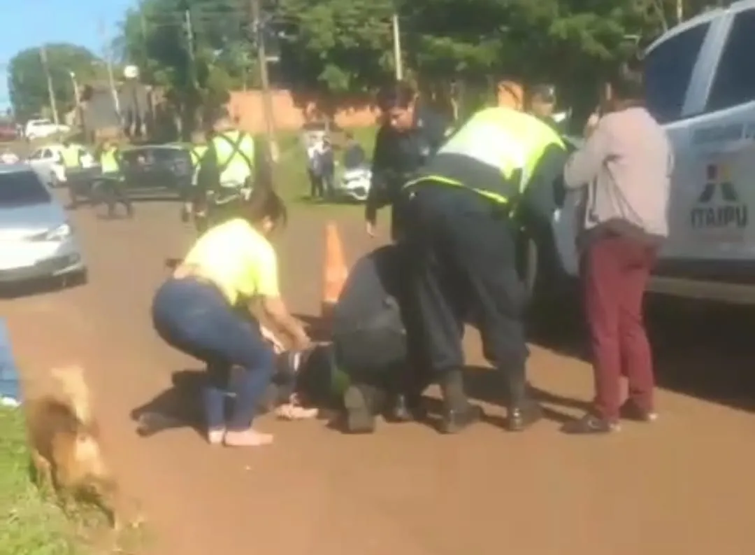 Policía fallece tras ser atropellado por un camión en Pedro Juan Caballero