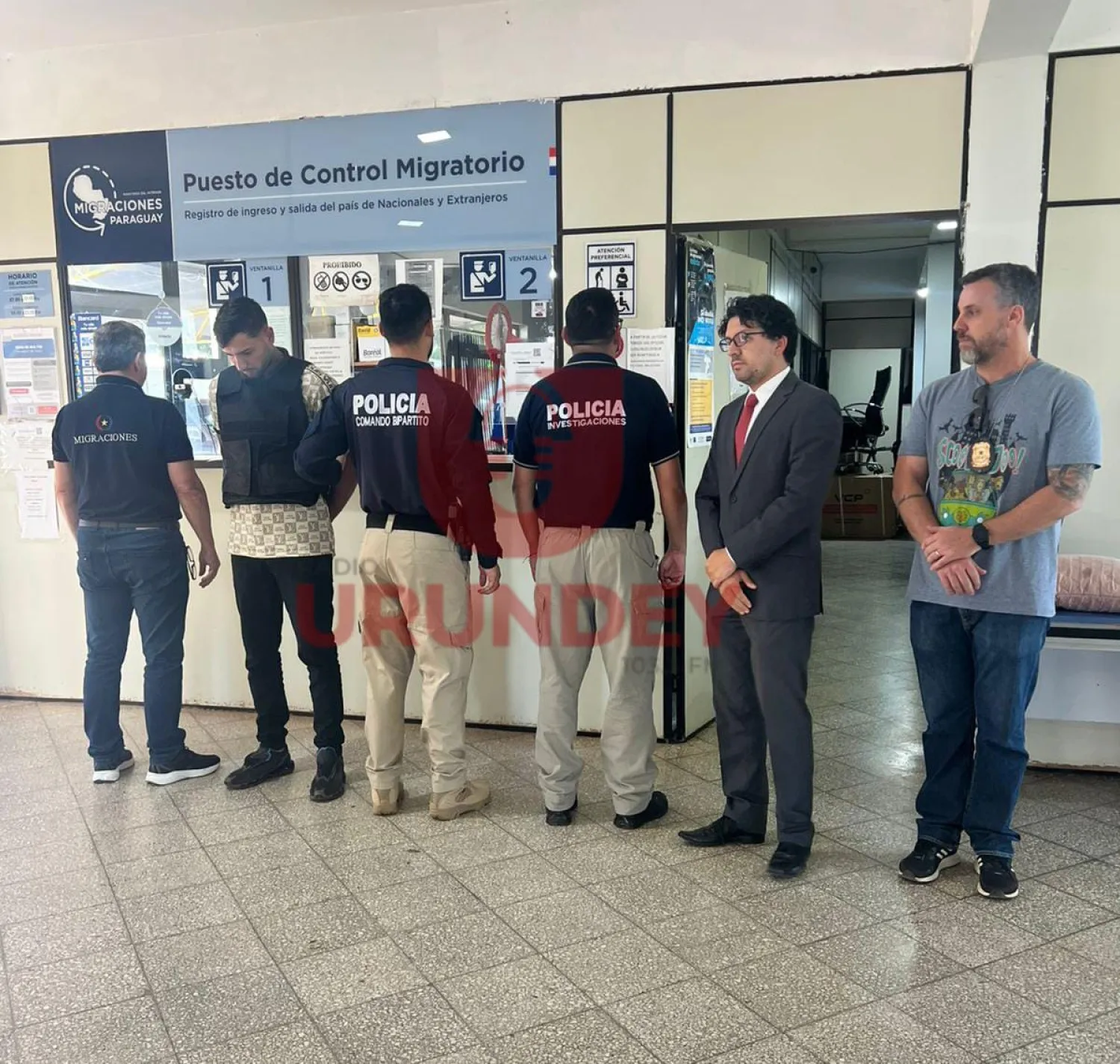 Expulsan del país a miembro de la facción "Bala na cara" y otros dos brasileños detenidos en PJC