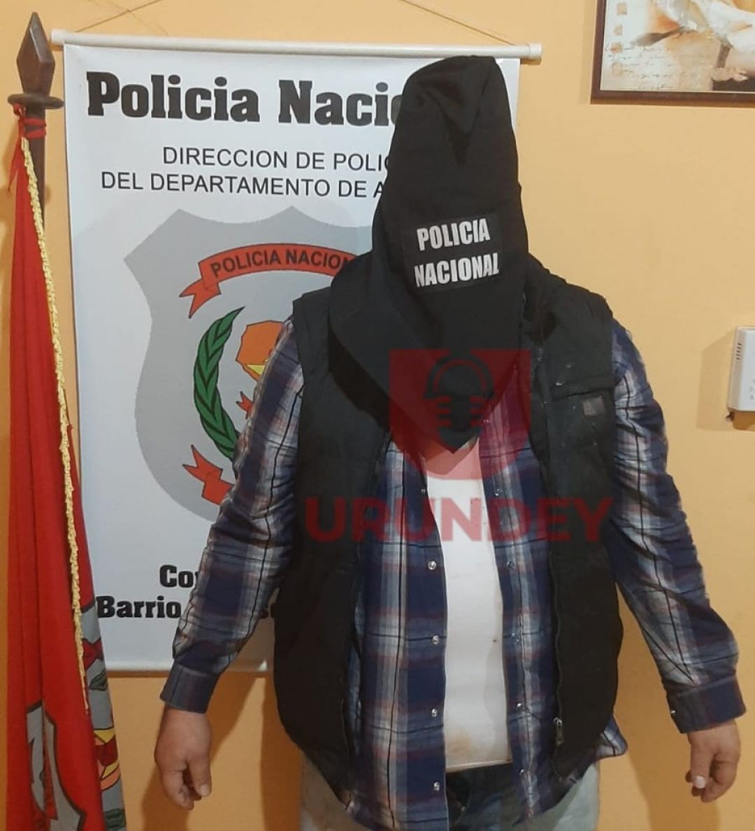 Aprehendieron a hombre por violencia familiar y le incautan arma de fuego