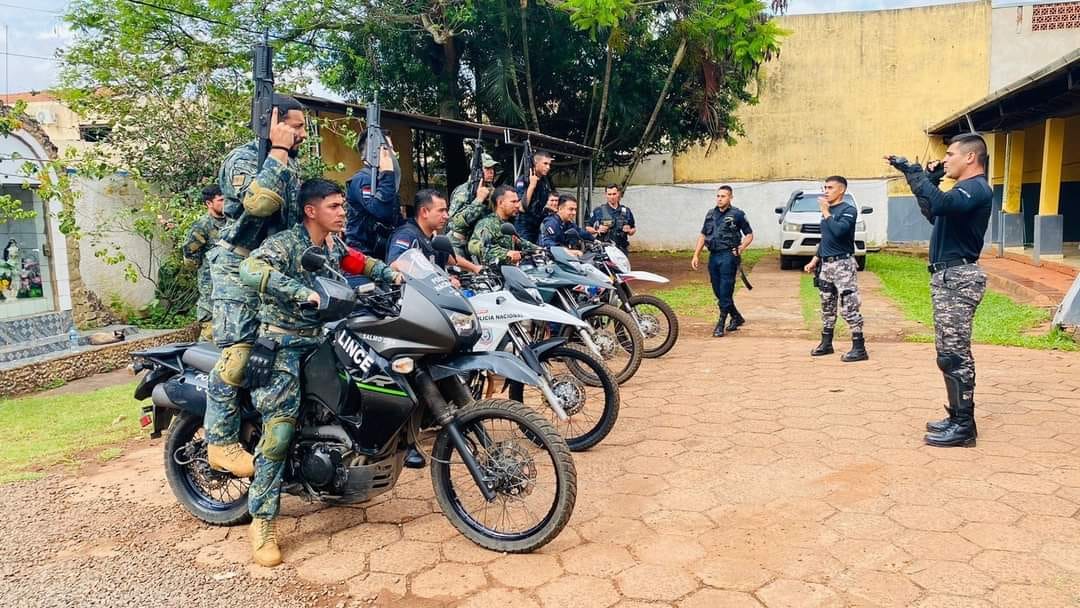 Policías de Amambay reciben instrucciones para la creación del "Grupo Puma"
