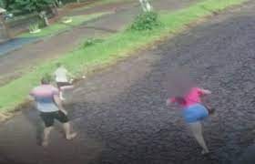 Brasileño amenaza con quemar su casa, agrede a su familia y termina detenido