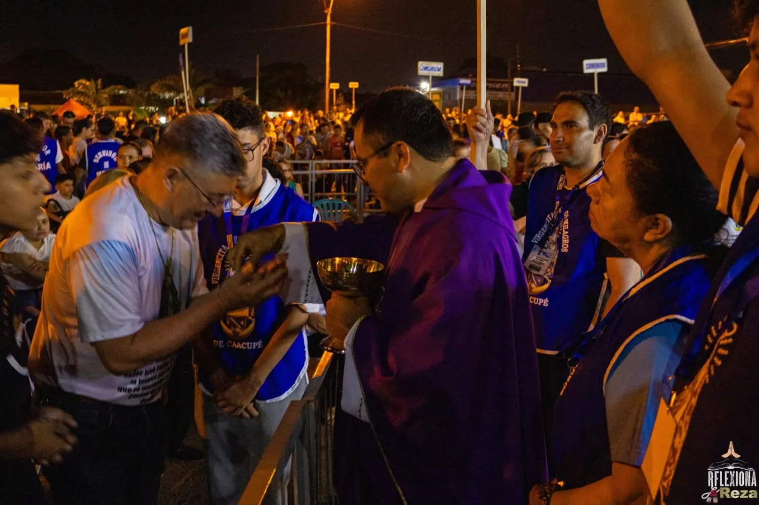 Séptimo día del novenario a la Virgen de Caacupé en Pedro Juan Caballero