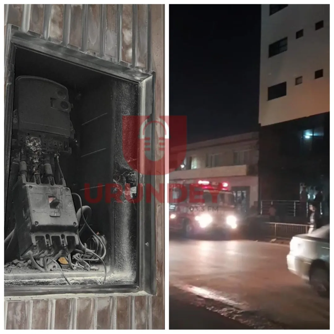 Corto circuito en un hotel de Pedro Juan Caballero movilizó a bomberos voluntarios