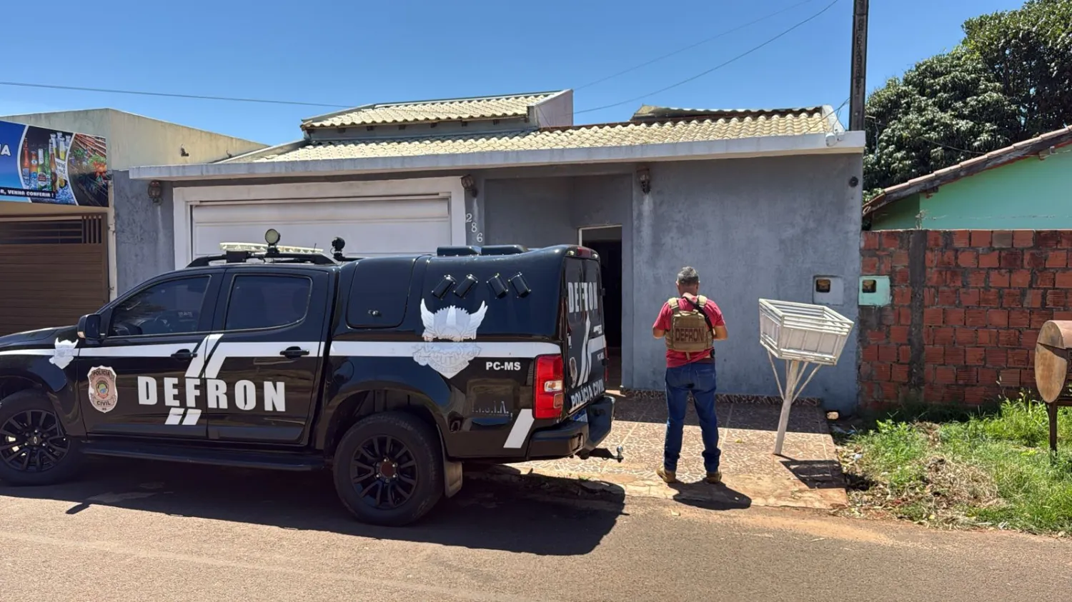 Joven es arrestado en Ponta Porã por tráfico de armas y drogas