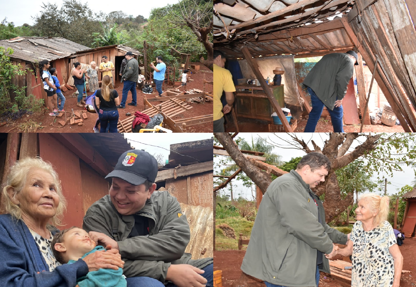 Juancho Acosta construirá nueva casa a familia de escasos recursos de la fracción Cerro Corá