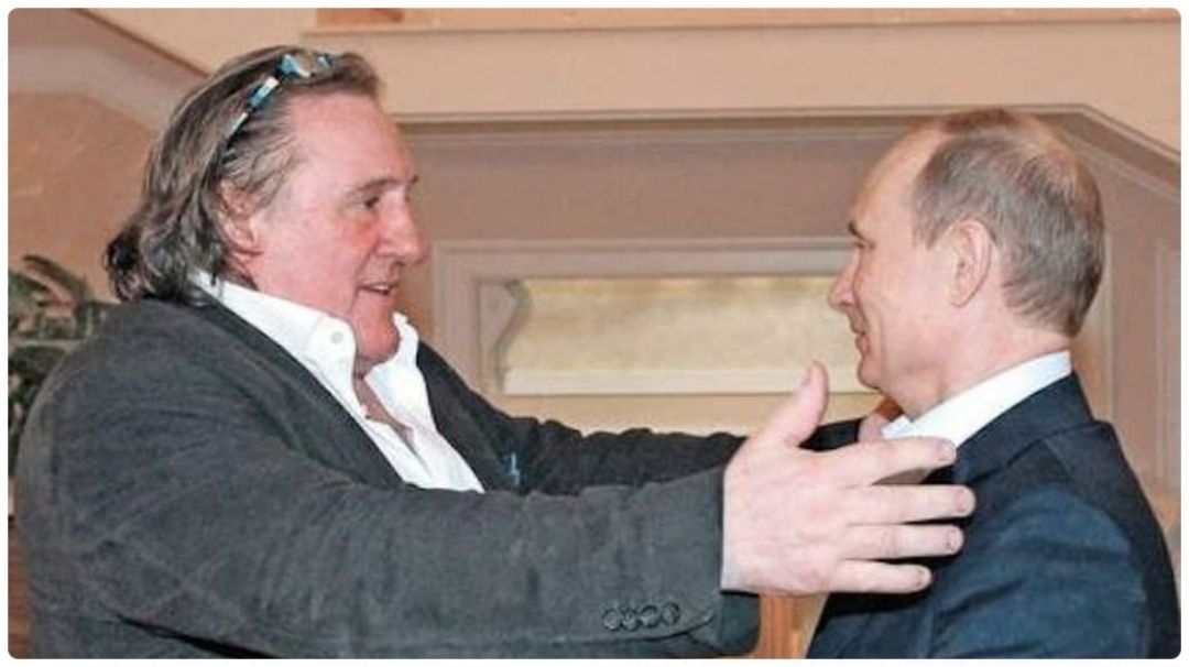 Actor francés Gerard Depardieu, exadmirador de Putin, denuncia sus inaceptables derivas