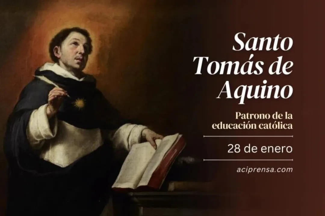 Hoy celebramos a Santo Tomás de Aquino, autor de las vías para demostrar la existencia de Dios
