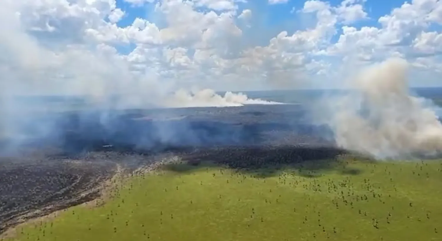 Controlan incendio en Chaco’i tras afectar más de 300 hectáreas