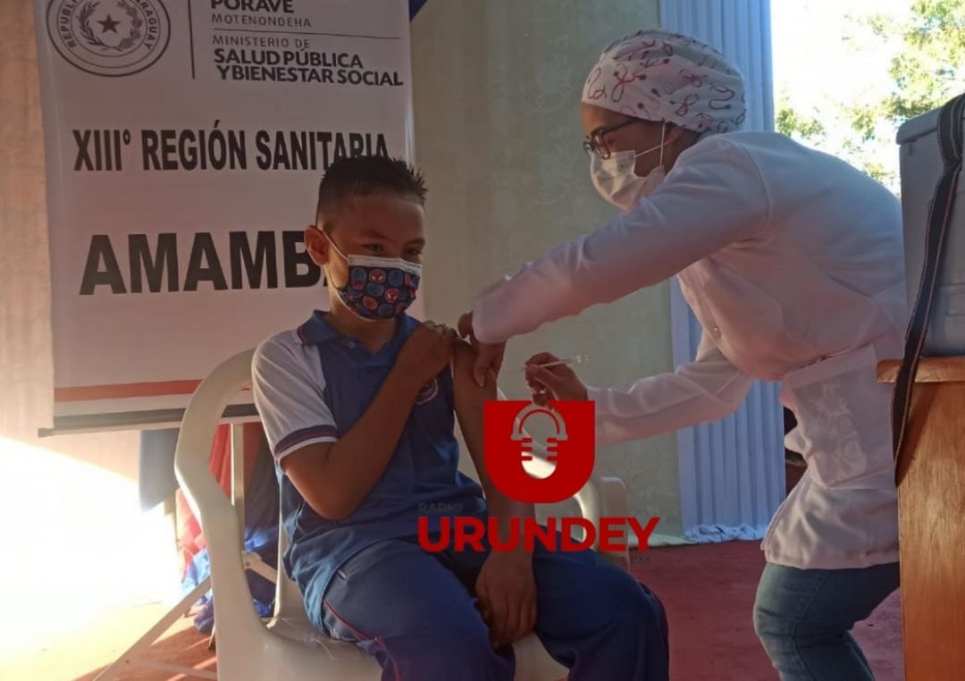 "Me vacuno en mi aula" fue lanzada y pretende llegar a todos los niños de Amambay