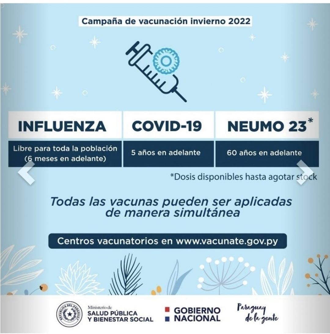 Vacúnate: aplicación de dosis continúa esta semana