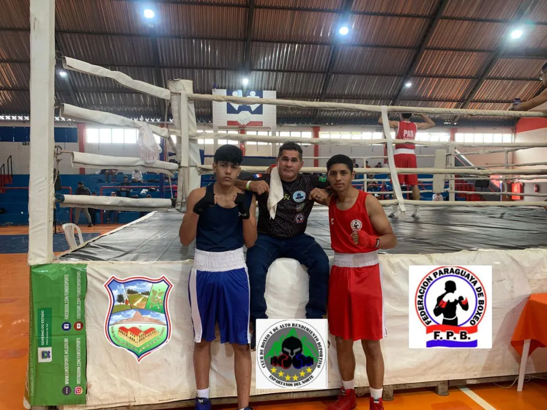 Boxeadores de Pedro Juan Caballero brillan en Campo Grande