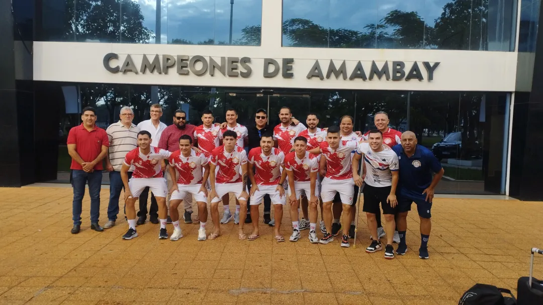 Selección de Amambay viajó con destino a Capiatá para participar Nacional de Fútbol de Salón