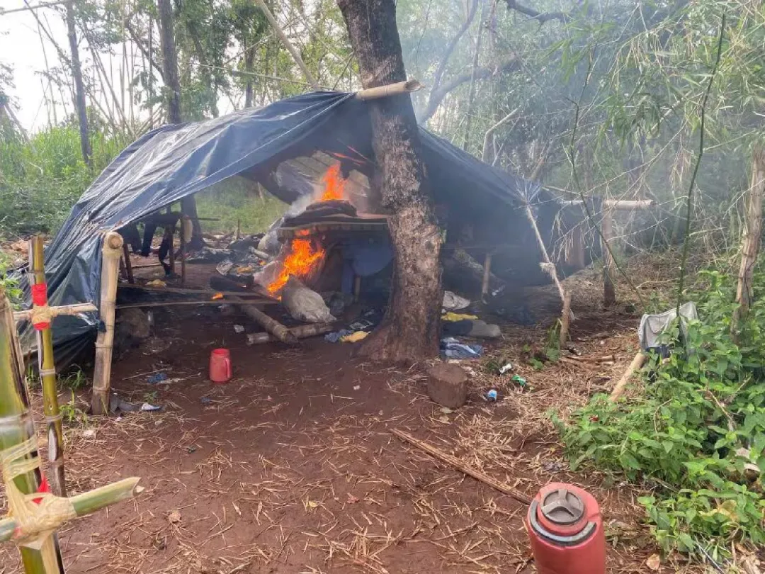 Anulan campamento narco y destruyen toneladas de marihuana en Capitán Bado
