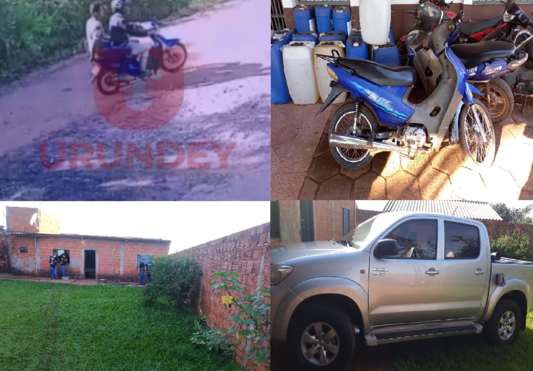 Policía allanó una vivienda por robo de camioneta en Punta Porã