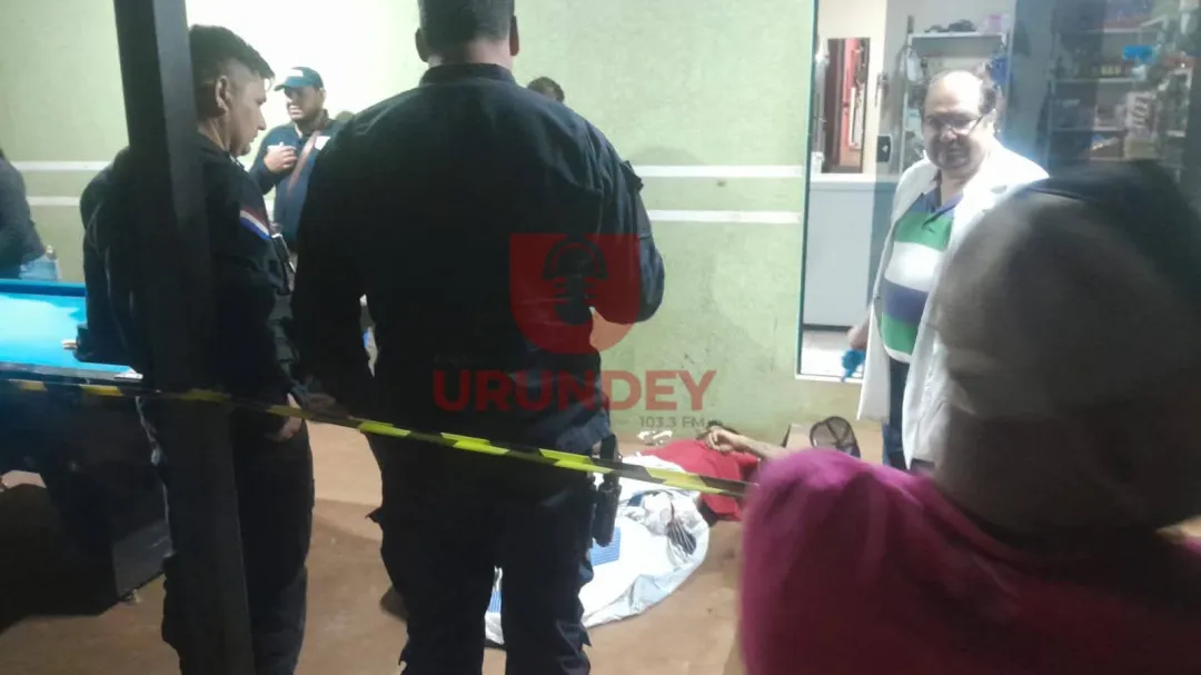 Zanja Pytã: Asesinan a balazos a un hombre en una bodega