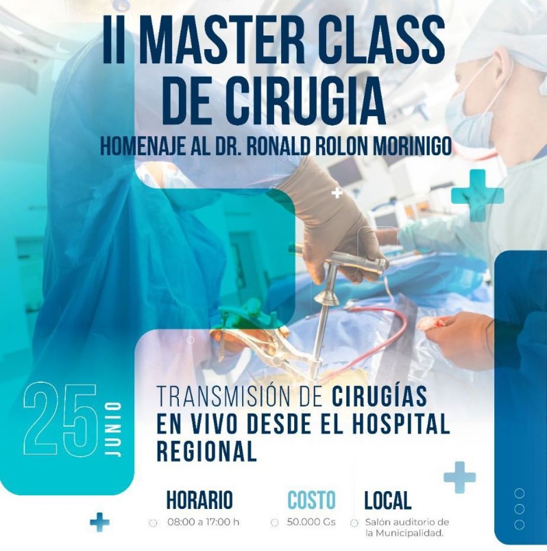 Organizan Master Class de cirugía endoscópica en PJC