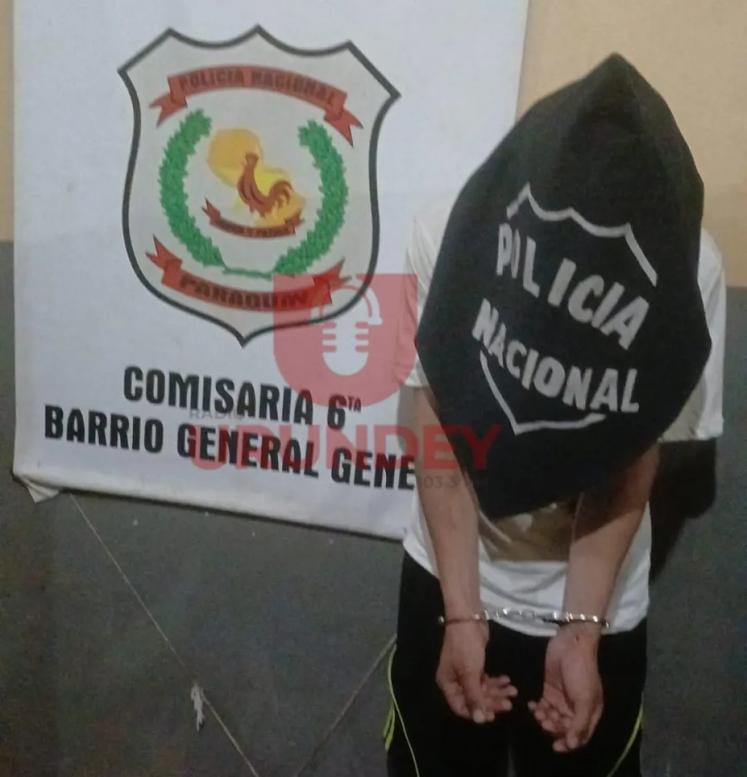 Detienen a un joven de 22 años denunciado por violencia familiar en Pedro Juan Caballero