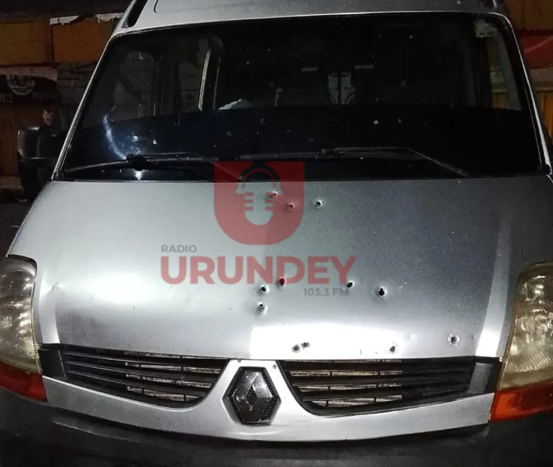 Camioneta es blanco de disparos en la línea internacional de Pedro Juan Caballero