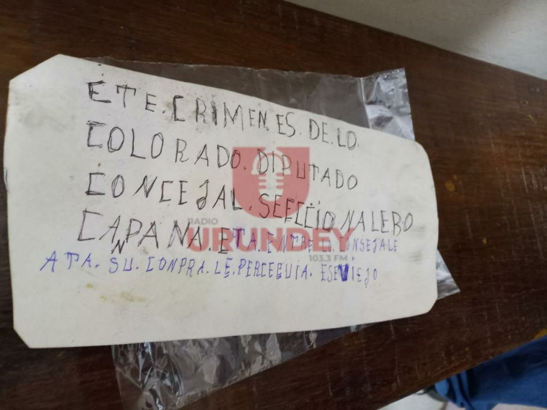 Investigarán panfleto que afirma pistas acerca del crimen contra JCA