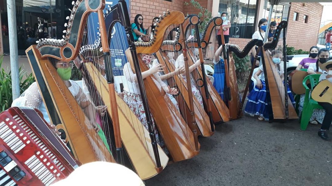 Realizarán festival de arpa paraguaya esta noche en PJC