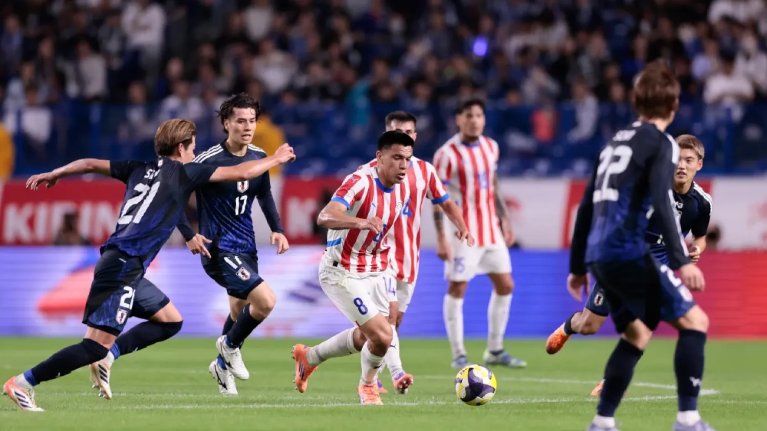 A Paraguay se le escapa el triunfo ante Japón en el último suspiro
