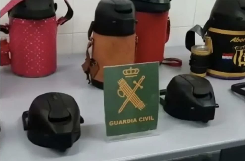 Cinco paraguayos detenidos por introducir cocaína en España