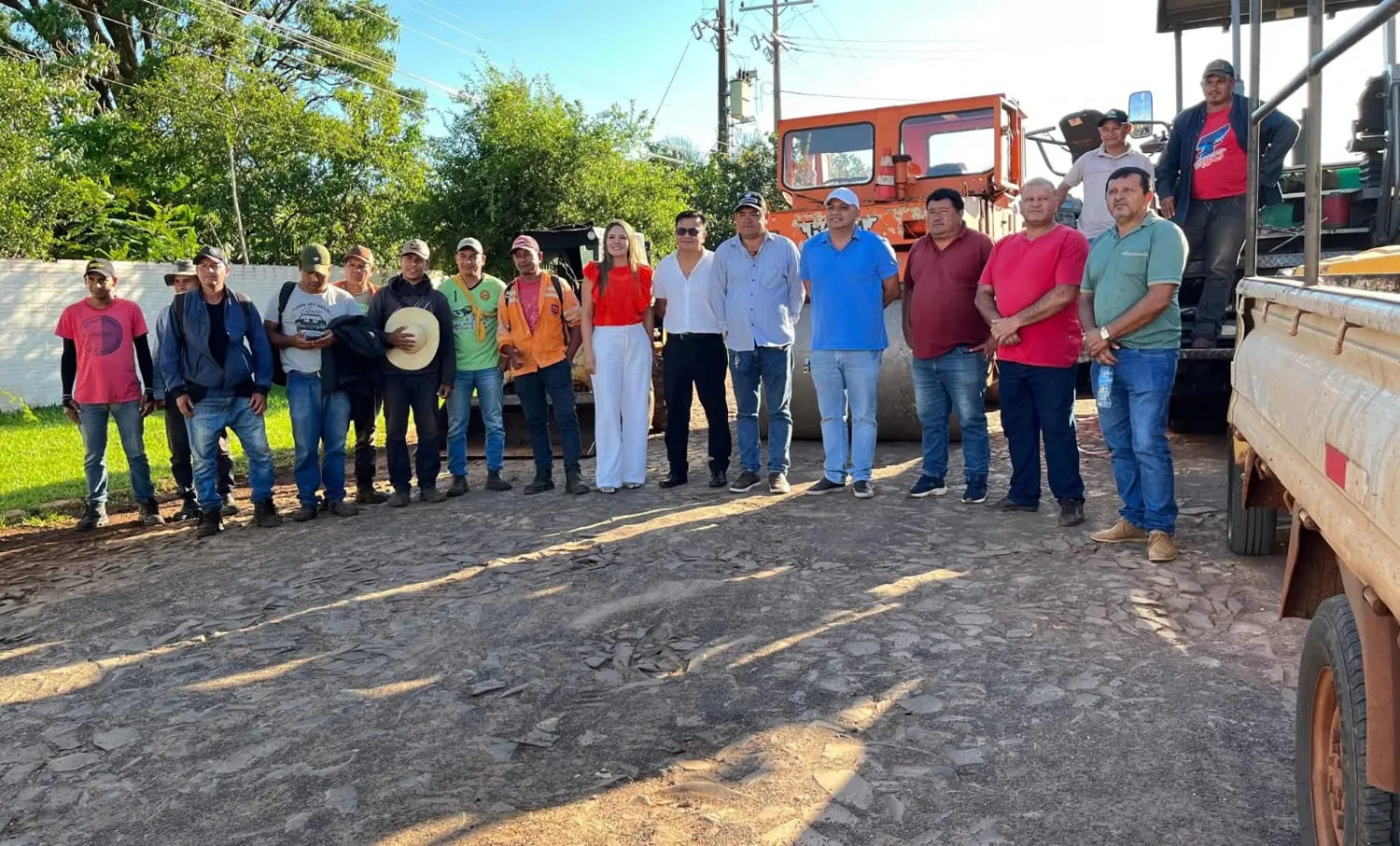 "Un proyecto acariciado": Zanja Pytã concreta su primer asfaltado histórico con apoyo nacional