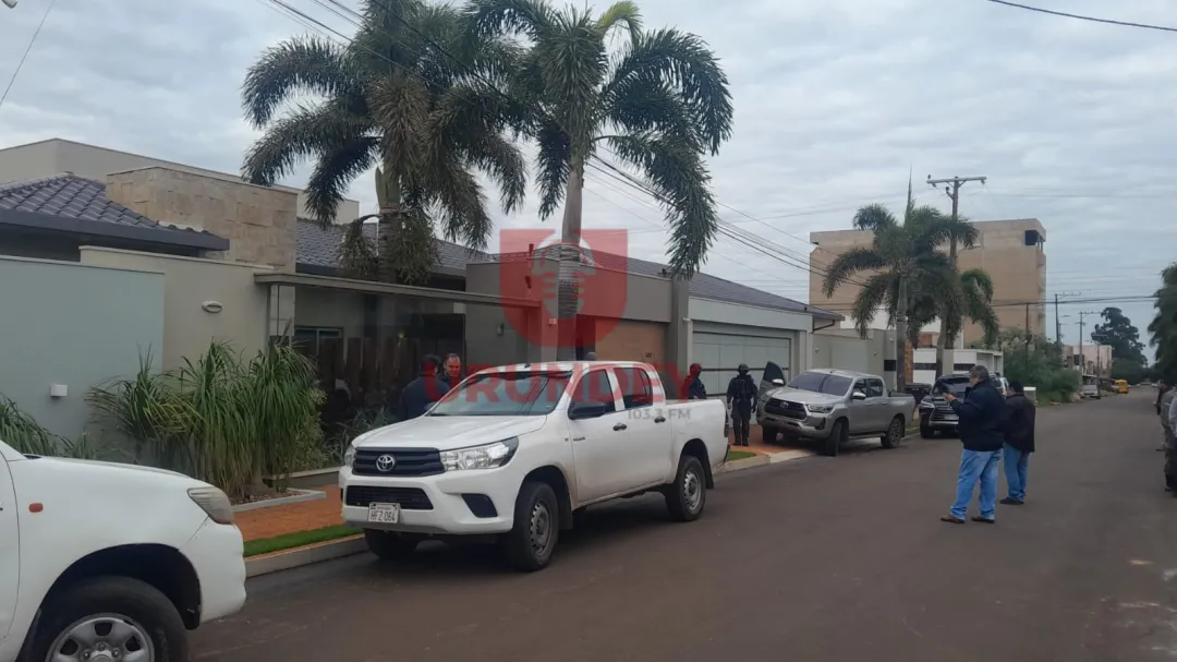 Contador intenta suicidarse durante un allanamiento en su casa de Pedro Juan Caballero