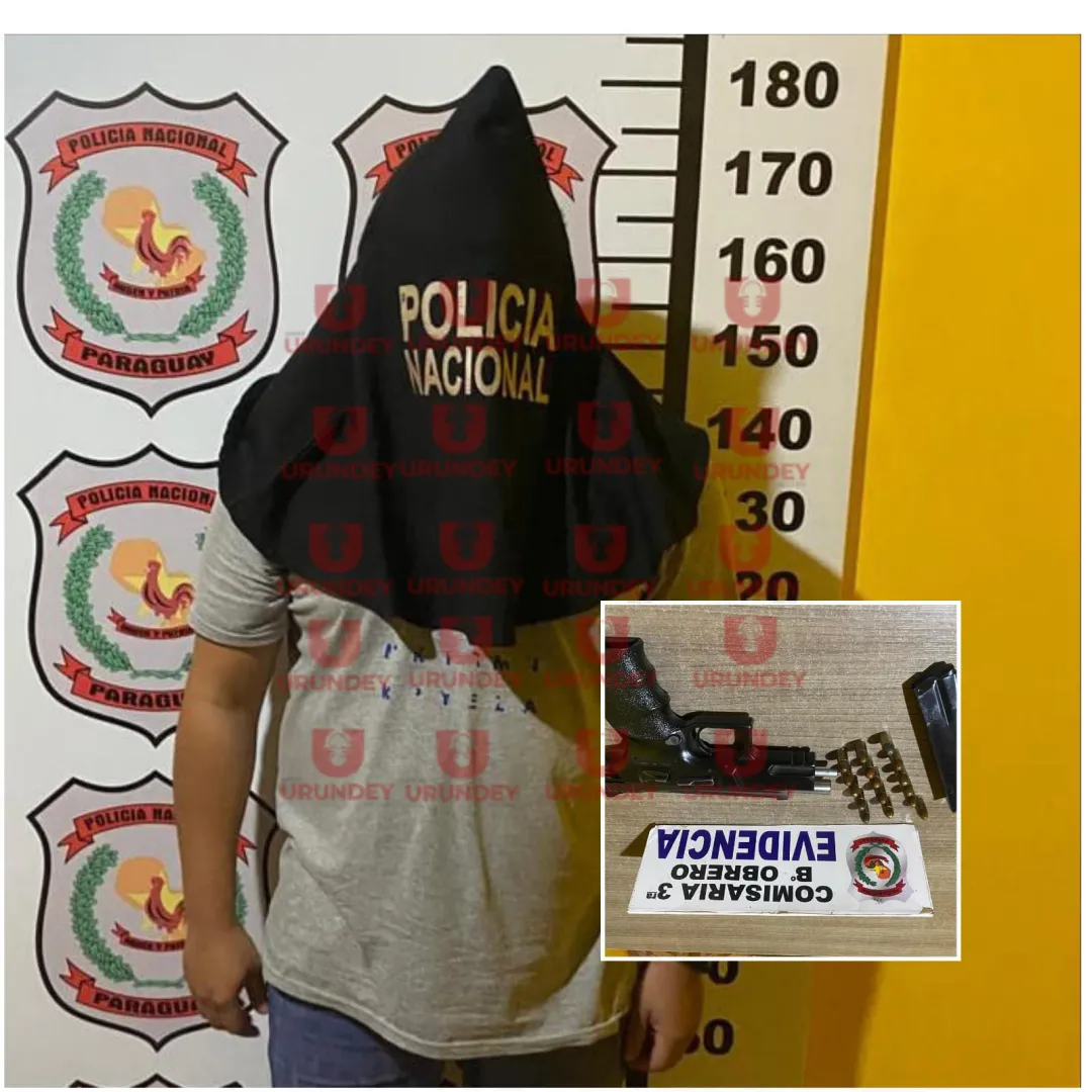 Detienen a guardia de seguridad por resistencia en Pedro Juan Caballero