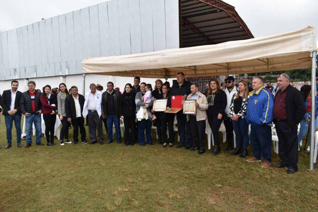 Liga Deportiva del Amambay dio inicio a su campeonato y realizó homenajes a exponentes del deporte local