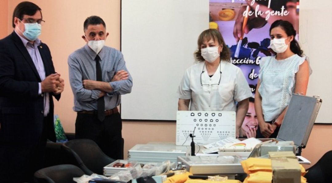 Hospital Pediátrico Acosta Ñu refuerza atención a niños con problemas de visión