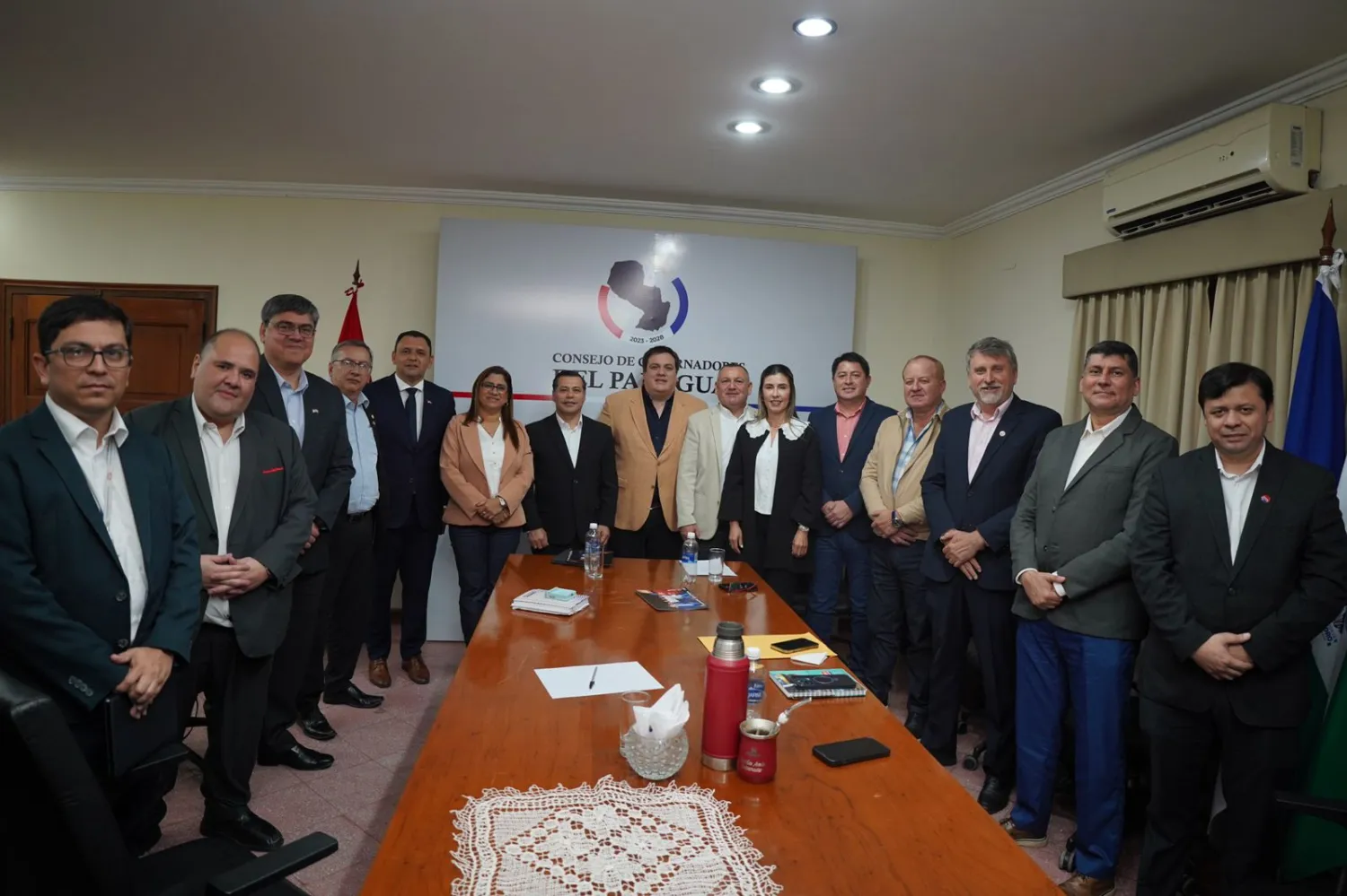 Presidente de la ANDE realizó presentación del Plan Maestro de Obras al Consejo de Gobernadores del Paraguay