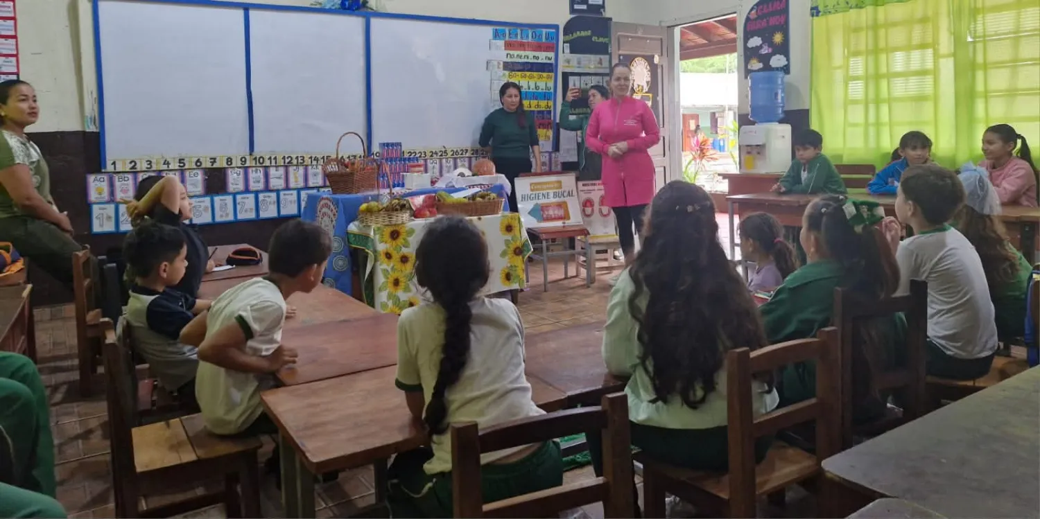 Jornada “Caries Cero” en Pedro Juan Caballero: 40 niños recibieron educación y kits de higiene bucal