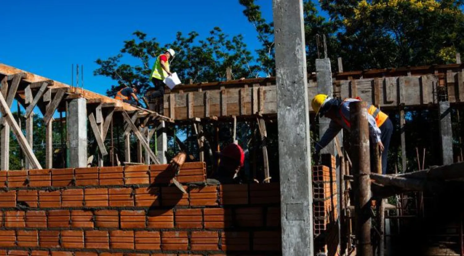 Avanza construcción de nuevo albergue en el Hospital Nacional de Itauguá