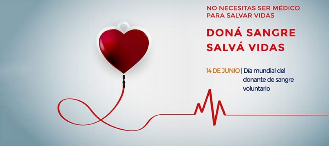 Donar sangre es un acto de solidaridad y salva vidas