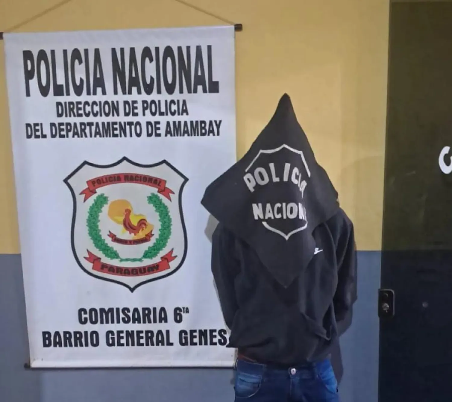 Joven iba a hurtar y fue detenido dentro de una vivienda en Pedro Juan Caballero