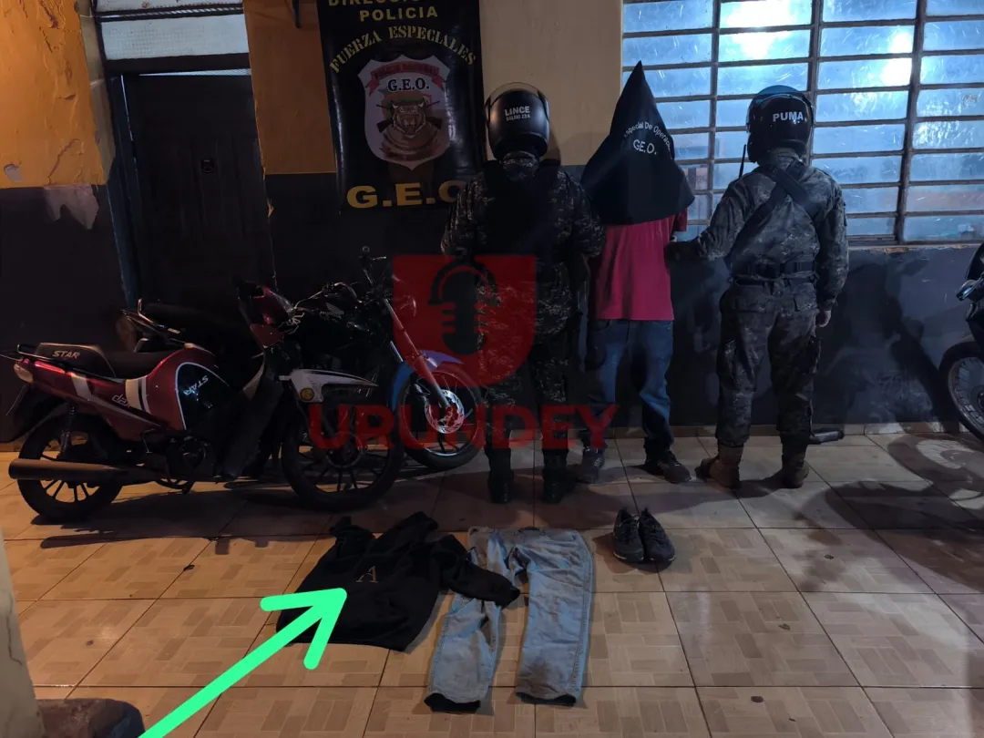 Grupos Lince y Puma detienen a joven con motocicleta hurtada en Pedro Juan Caballero