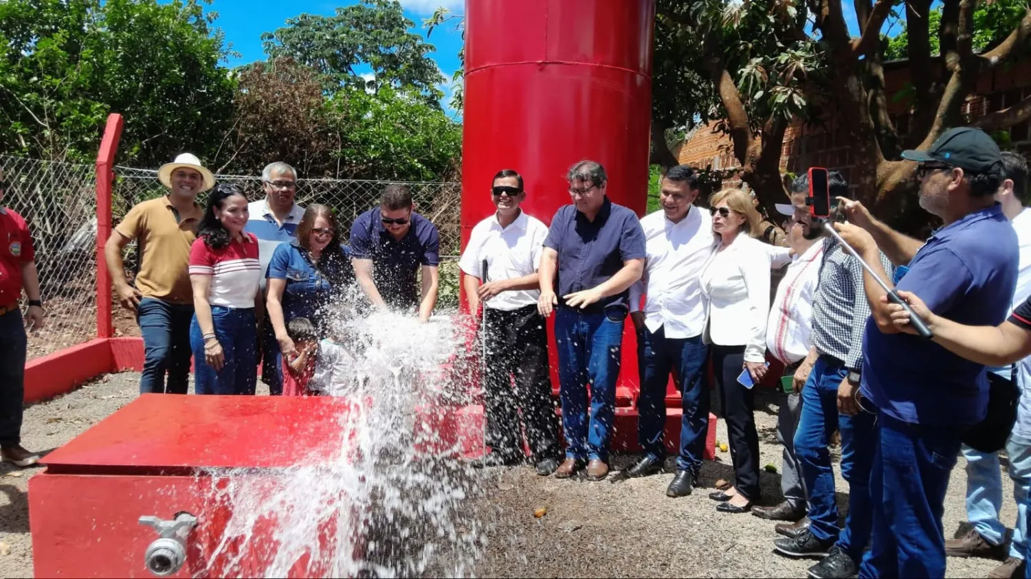 Fin a la crisis de agua en Villa Teresa: El Gobierno Departamental habilita red de suministro