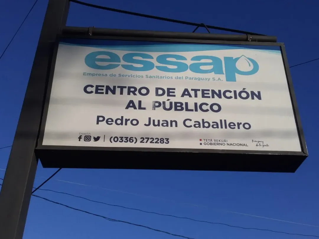 ESSAP anuncia corte de provisión de agua en el barrio General Díaz de PJC por reparaciones