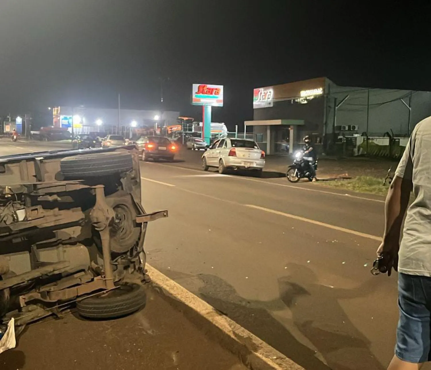 Un padre muere y su hijo queda herido tras un accidente en Ponta Porã